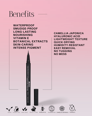 Waterproof Long Lasting Liquid Eyeliner - Moi Beauty by You Cosmetics